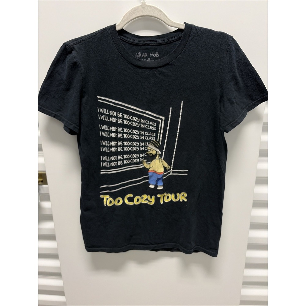 ASAP MOB T Shirt Size S The Too Cozy Tour 2017 USA Double Sided Tour TShirt Yams